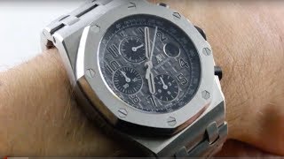 Audemars Piguet Royal Oak Offshore quotElephantquot Chronograph 26470STOOA104CR01 Luxury Watch Review [upl. by Esirec]