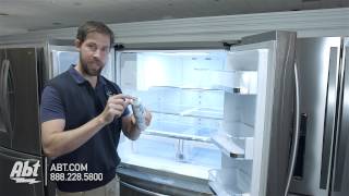 How To Replace The Water Filter On Your Samsung French Door Refrigerator Using Filter HAFCIN [upl. by Lozar]