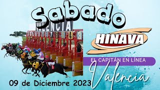 HINAVA Sábado 09 de Diciembre 2023 FIJOS 5y6 hipódromo Valencia EL CAPITAN EN LINEA Fijos y marcas [upl. by Lisabet]