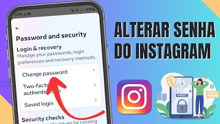 Como alterar a senha do Instagram 2024  Alterar a senha do Instagram se esquecida [upl. by Sirad462]