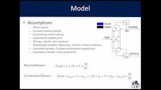 Distillation Column Modeling in MATLAB and Simulink [upl. by Arvo]