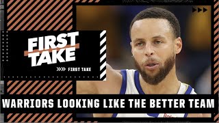 JJ Redick The Warriors look like the better team  First Take [upl. by Gnaig]