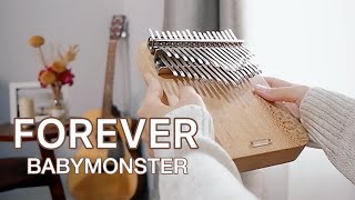 BABYMONSTER  FOREVER Kalimba Cover with Tabs  Relaxing Kalimba by Elskalimba [upl. by Huebner]