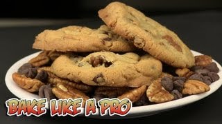 Pecan Chocolate Chip Cookies Recipe [upl. by Drucilla]