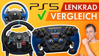 PS5 Lenkrad Alle PlayStation 5 kompatiblen Sim Racing Wheels im Überblick [upl. by Humble417]