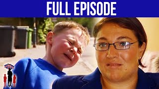 Supernanny helps single Mom of 3 cope with aggressive kids  FULL EPISODE  The Howat Family [upl. by Melas]