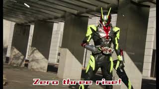 Kamen rider ZeroThree Henshin sound subbed [upl. by Glorianna]