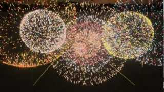 Fireworks From Above  Finale  Synchronized to Music  HD 1080p [upl. by Astrix]