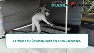 Polyurea Dachbeschichtung mit Rocathaan Hotspray PA 260 FR [upl. by Eerac992]