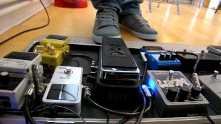 Wah guitar pedal Vox V847A WahlAgain mod Msm workshop [upl. by Eeroc]