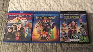 Hotel Transylvania Trilogy 4KBluRay Unboxing [upl. by Aubreir628]