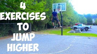 4 Exercises To Jump Higher [upl. by Enitsrik]