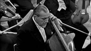 Gregor Piatigorsky cello  Walton  Cello Concerto 1957  video  complete [upl. by Neyu]