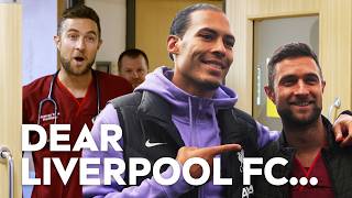 “A Truly Incredible Person”  Van Dijk Surprises a Red Who Saved a Fan’s Life  Dear Liverpool FC [upl. by Groark]