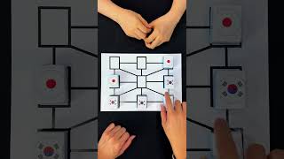 👆👆👆2 ppl table game mahjong mahjong games funny familytime tictactoe foryou [upl. by Dorella818]