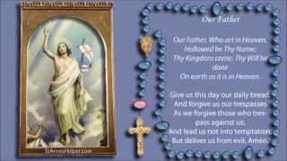 Catholic Rosary Videos Glorious Mysteries Of The Rosary  The Bead Moves With The Prayers [upl. by Rochell]