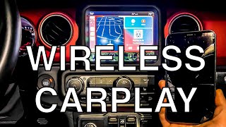 Adding Wireless CarPlay to your Jeep  HOW TO [upl. by Ecinhoj]