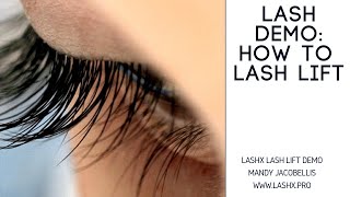 How To Do a Lash Lift and Tint  Best Eyelash Extensions Tutorial [upl. by Luigino]