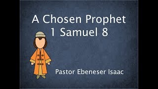 IMC Bible study 1 Samuel 8 [upl. by Rentsch]