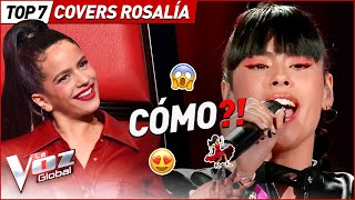 Covers INESPERADAS de ROSALÍA en La Voz [upl. by Aekal]