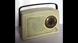 Vintage 1958 Dansette RT111 Transistor Portable Radio [upl. by Theda]