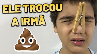 TROCANDO A FRALDA DE COCÔ DO BEBÊ [upl. by Ailegnave]