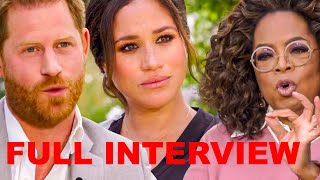 OPRAH FULL INTERVIEW MEGHAN and HARRY  CBS OPRAH FULL INTERVIEW Meghan MEGHAN MARKLE [upl. by Assilev]