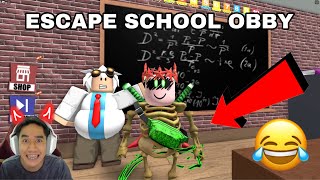 AQIL JADI JAHAT PONTENG SEKOLAH 😈 ESCAPE SCHOOL OBBY 😂 [upl. by Ogden184]