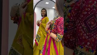 Navratri lahenga choli fashionwithmetrending short [upl. by Rafiq902]