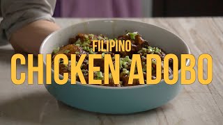 A Simple Way to Make Filipino Chicken Adobo with an apple chutney side [upl. by Judon]