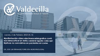 Monitorización vídeoelectroencefalografica continúa intracortical en daño cerebral agudo [upl. by Justine]