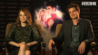 Andrew Garfield and Emma Stone China Interview 1 [upl. by Chadwick]