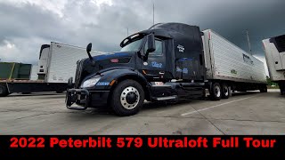 2022 Peterbilt 579 Ultraloft Tour [upl. by Adnilam938]