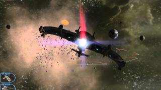 The Most Beautiful Explosions in Space RTS History Haegemonia in Full HD 1080p [upl. by Enelrad]