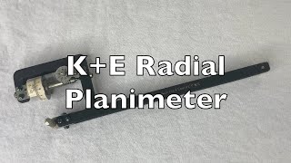 1920s Radial Planimeter Review  HowTo [upl. by Assirral793]