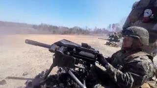 Mk19 Automatic Grenade Launcher Live Fire Range TBS  USMC [upl. by Lohner]