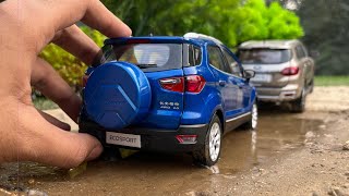 Realistic Ford EcoSport 118 Scale Car  Ford Everest  Diecast Model Car Unboxing [upl. by Alegnatal]