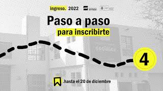 Ingreso 2022  Paso a paso para la inscripción  Trabajo Social Sociología y Ciencia Política [upl. by Muiram]