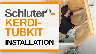 How to Install the Schluter®KERDITUBKIT [upl. by Aidin152]