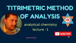 TITRIMETRIMETHODOFANALYSISanalyticalchemistrybsc3rdyearpart1 [upl. by Ainslee]