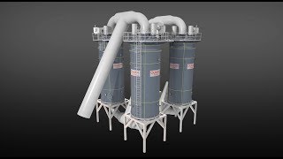 Outotec EDITUBE Wet Electrostatic Precipitator [upl. by Skipp536]