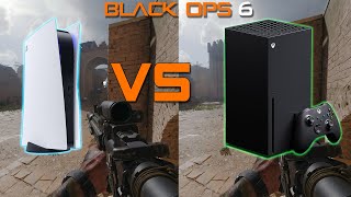 PS5 vs XBOX Series X  COD Black OPS 6  FPS TEST Analysis 4K 60hz 120 Hz [upl. by Ahtenak]