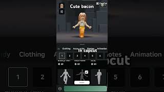 Cute bacon girl roblox [upl. by Patman]