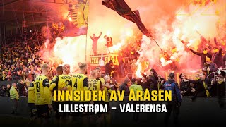 Innsiden av Åråsen LSK 20 VIF  Dobbel derbyseier [upl. by Amorette]