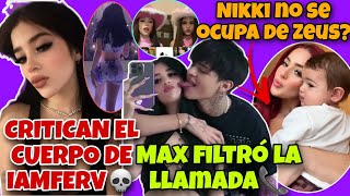 CONFIRMADOMAX FILTRÓ LA LLAMADA IAMFERVDOMELIPA💥LOCURA X IAMFERV🤯FANS SE TATUAN X ELLA🥹NIKKIZEUS [upl. by Adabel]