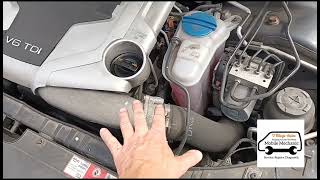 P200200 P246300 Audi A4 27Tdi DPF Efficiency Below Threshold Particle Restriction Cleaning [upl. by Ytte457]