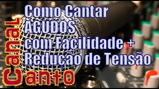 Como Cantar Agudos com Facilidade  Redução de Tensão  Aula de Canto [upl. by Adnov]