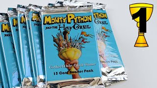 Monty Python And The Holy Grail CCG 1996 Booster Box Overview  12x Pack Opening  Unboxing 1 [upl. by Oren]