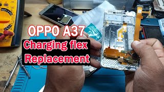 Oppo A37 Charging flex Replacement charging strip [upl. by Pelagi]