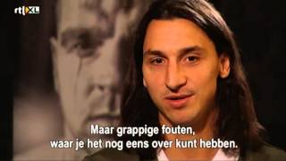 Zlatan talks about Ajax meets Andy van der Meyde 2012 [upl. by Anowahs]